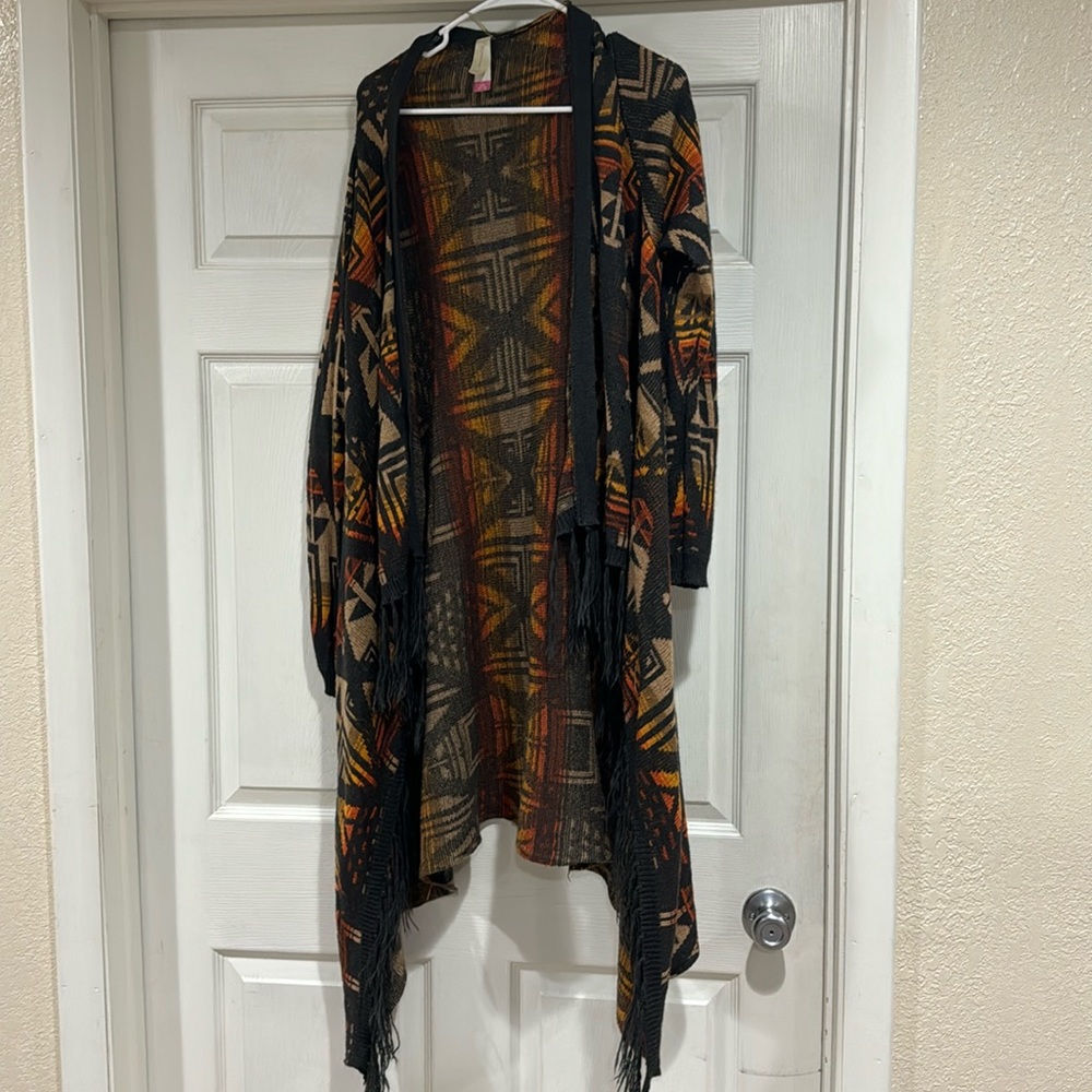 Fun style long sweater